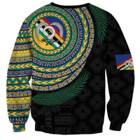 Torba Tribal Tattoo with Namele Leaves Sweatshirt