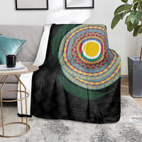 Shefa Tribal Tattoo with Namele Leaves Blanket