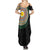 Shefa Tribal Tattoo with Namele Leaves Family Matching Summer Maxi Dress and Hawaiian Shirt