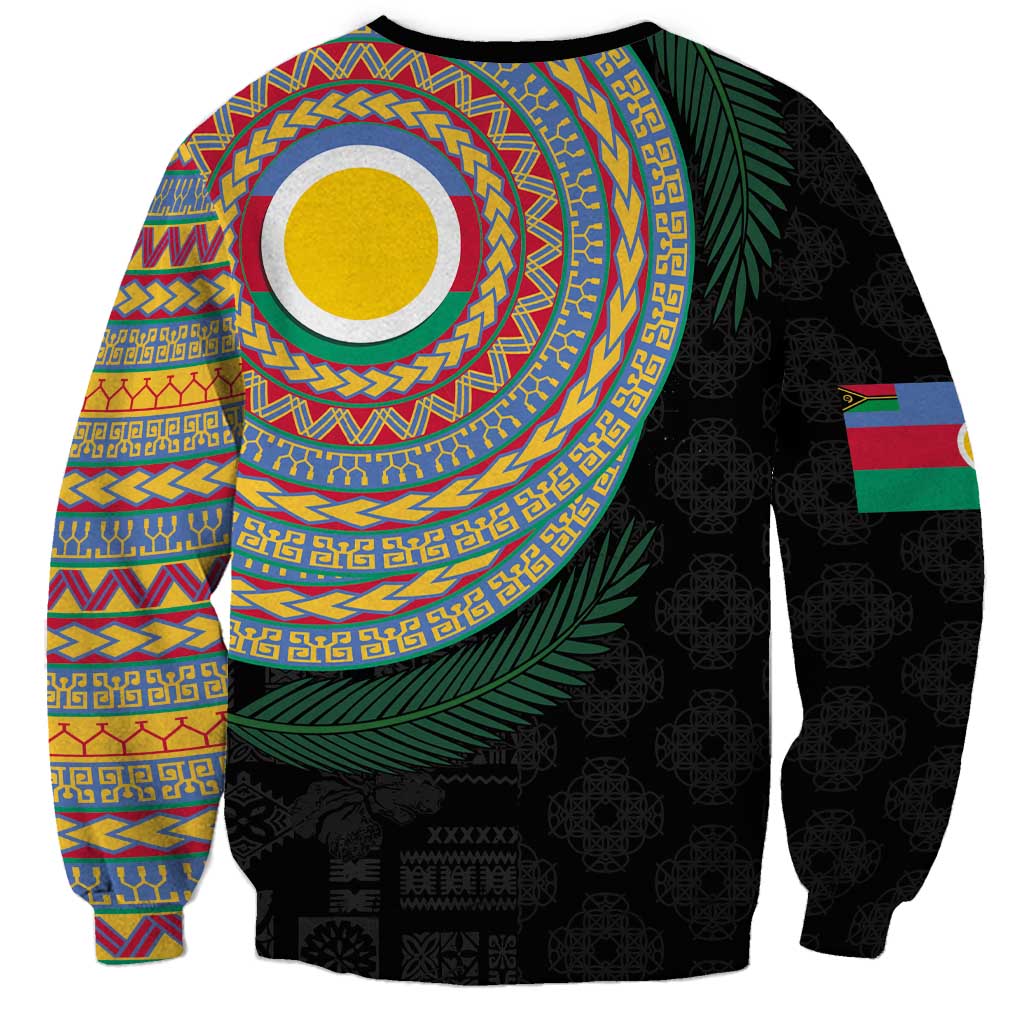 Shefa Tribal Tattoo with Namele Leaves Sweatshirt