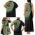 Tafea Tribal Tattoo with Namele Leaves Family Matching Tank Maxi Dress and Hawaiian Shirt