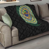 Tafea Tribal Tattoo with Namele Leaves Quilt