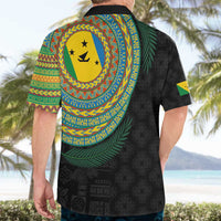 Malampa Tribal Tattoo with Namele Leaves Hawaiian Shirt