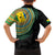 Malampa Tribal Tattoo with Namele Leaves Kid Hawaiian Shirt