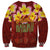 Aloha Plumeria Flowers Sweatshirt With Hawaiian Style Tapa Tribal