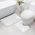Niue White Sunday Bathroom Set Hiapo Tribal Art Tattoos - Polynesian Pride