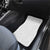 Niue White Sunday Car Mats Hiapo Tribal Art Tattoos - Polynesian Pride