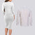 Niue White Sunday Couples Matching Long Sleeve Bodycon Dress and Long Sleeve Button Shirt Hiapo Tribal Art Tattoos - Polynesian Pride