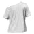 Niue White Sunday Cross Shoulder Shirt Hiapo Tribal Art Tattoos - Polynesian Pride