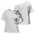 Niue White Sunday Cross Shoulder Shirt Hiapo Tribal Art Tattoos - Polynesian Pride