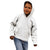 Niue White Sunday Kid Hoodie Hiapo Tribal Art Tattoos - Polynesian Pride