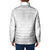 Niue White Sunday Padded Jacket Hiapo Tribal Art Tattoos - Polynesian Pride