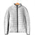 Niue White Sunday Padded Jacket Hiapo Tribal Art Tattoos - Polynesian Pride
