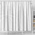 Niue White Sunday Shower Curtain Hiapo Tribal Art Tattoos - Polynesian Pride
