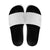 Niue White Sunday Slide Sandals Hiapo Tribal Art Tattoos - Polynesian Pride