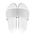 Niue White Sunday Slide Sandals Hiapo Tribal Art Tattoos - Polynesian Pride