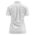 Niue White Sunday Women Polo Shirt Hiapo Tribal Art Tattoos - Polynesian Pride