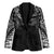 Super Samoan Traditional Tribal Art Tattoos Blazer Black Color - Polynesian Pride