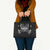 Super Samoan Traditional Tribal Art Tattoos Leather Bag Black Color - Polynesian Pride