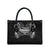 Super Samoan Traditional Tribal Art Tattoos Leather Bag Black Color - Polynesian Pride