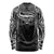 Super Samoan Traditional Tribal Art Tattoos Long Sleeve Shirt Black Color - Polynesian Pride