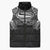 Super Samoan Traditional Tribal Art Tattoos Sleeveless Puffer Jacket Black Color - Polynesian Pride