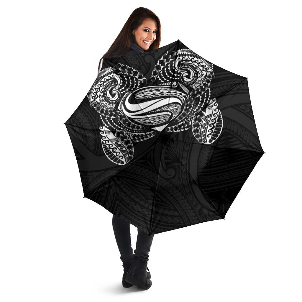Super Samoan Traditional Tribal Art Tattoos Umbrella Black Color - Polynesian Pride