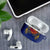 Super Samoan Traditional Tribal Art Tattoos AirPods Case Blue Color - Polynesian Pride