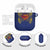 Super Samoan Traditional Tribal Art Tattoos AirPods Case Blue Color - Polynesian Pride