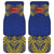 Super Samoan Traditional Tribal Art Tattoos Car Mats Blue Color - Polynesian Pride