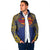 Super Samoan Traditional Tribal Art Tattoos Padded Jacket Blue Color - Polynesian Pride
