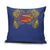 Super Samoan Traditional Tribal Art Tattoos Pillow Cover Blue Color - Polynesian Pride