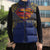 Super Samoan Traditional Tribal Art Tattoos Sleeveless Puffer Jacket Blue Color - Polynesian Pride