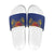 Super Samoan Traditional Tribal Art Tattoos Slide Sandals Blue Color - Polynesian Pride