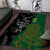 Aotearoa South Africa Rugby Freedom Cup Area Rug Kiwi Warriors Haka with King Protea Symbol - Polynesian Pride