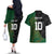 Custom Aotearoa South Africa Rugby Freedom Cup Couples Matching Off The Shoulder Long Sleeve Dress and Hawaiian Shirt Kiwi Warriors Haka with King Protea Symbol - Polynesian Pride