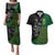 Custom Aotearoa South Africa Rugby Freedom Cup Couples Matching Puletasi and Hawaiian Shirt Kiwi Warriors Haka with King Protea Symbol - Polynesian Pride