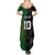 Custom Aotearoa South Africa Rugby Freedom Cup Family Matching Summer Maxi Dress and Hawaiian Shirt Kiwi Warriors Haka with King Protea Symbol - Polynesian Pride