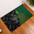 Aotearoa South Africa Rugby Freedom Cup Rubber Doormat Kiwi Warriors Haka with King Protea Symbol - Polynesian Pride