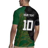 Custom Aotearoa South Africa Rugby Freedom Cup Rugby Jersey Kiwi Warriors Haka with King Protea Symbol - Polynesian Pride