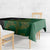Aotearoa South Africa Rugby Freedom Cup Tablecloth Kiwi Warriors Haka with King Protea Symbol - Polynesian Pride