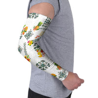 Hawaiian Quilts Arm Sleeves Tropical Fruits and Plants