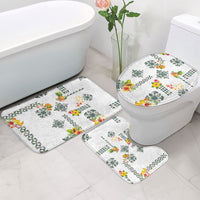 Hawaiian Quilts Bathroom Set Tropical Fruits and Plants