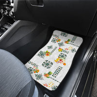 Hawaiian Quilts Car Mats Tropical Fruits and Plants