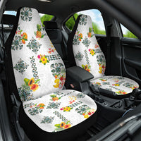 Hawaiian Quilts Car Seat Cover Tropical Fruits and Plants