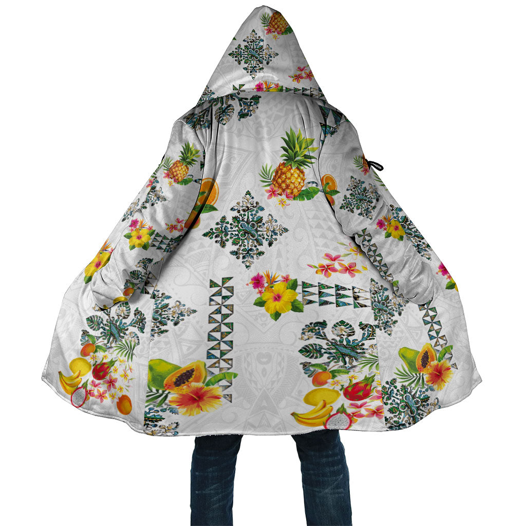 Hawaiian Quilts Cloak Tropical Fruits and Plants