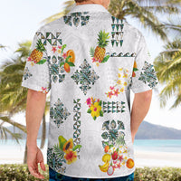 Hawaiian Quilts Hawaiian Shirt Tropical Fruits and Plants