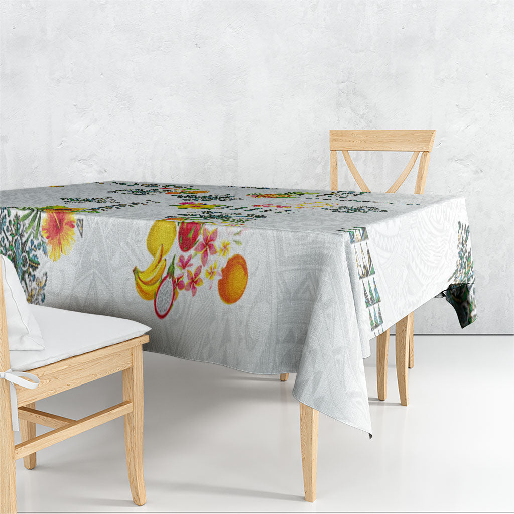 Hawaiian Quilts Tablecloth Tropical Fruits and Plants