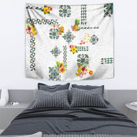 Hawaiian Quilts Tapestry Tropical Fruits and Plants