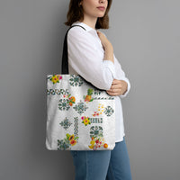 Hawaiian Quilts Tote Bag Tropical Fruits and Plants